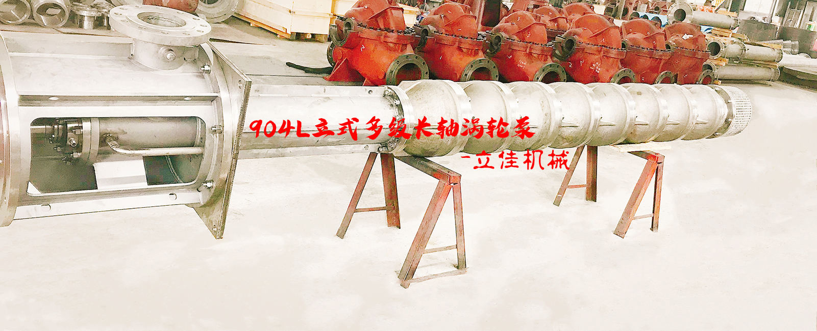 立式高揚(yáng)程不銹鋼長軸泵